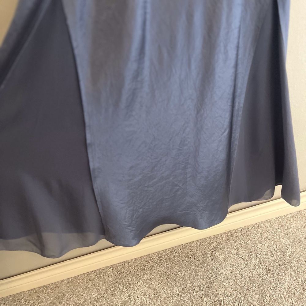 Vince Slate Blue Maxi Dress - Picture 4 of 8